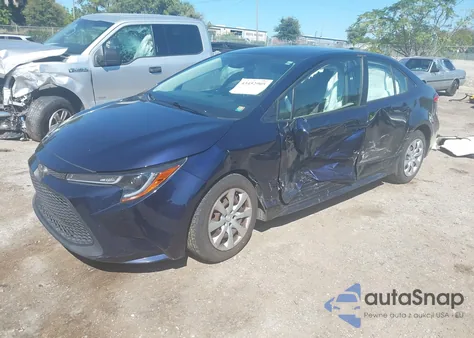 2021 Toyota Corolla Le из США, поврежденный, VIN JTDEPMAE1MJ137743